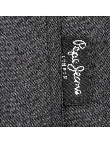 Maletín Porta Documentos Pepe Jeans Jarvis Negro y Gris – Organiza tu portátil y documentos con estilo