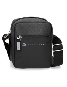 Bolso para hombre Pepe Jeans Jarvis Pequeño Negro y Gris