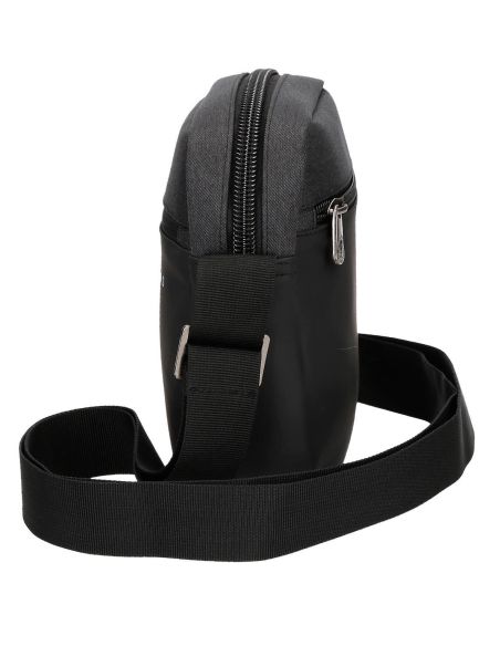 Bolso para hombre Pepe Jeans Jarvis Pequeño Negro y Gris