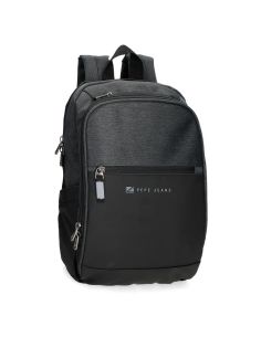 Mochila Hombre Pepe Jeans Jarvis Tablet Negra Gris