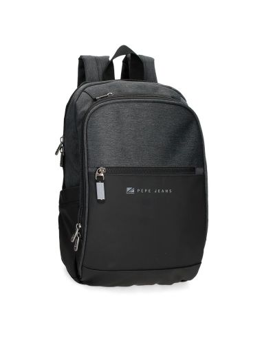Mochila Hombre Pepe Jeans Jarvis Tablet Negra Gris