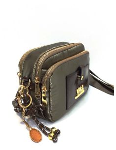 Bolso Bandolera Cedro Victorio & Lucchino | Marrón Metalizado 2