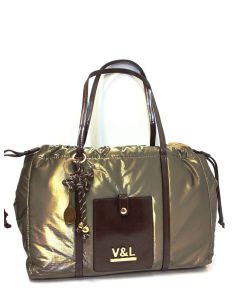 Bolso Shopper Victorio & Lucchino Cedro Aloe Marrón