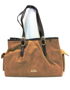 Bolso Shopper Nogal Cuero | Victorio & Lucchino