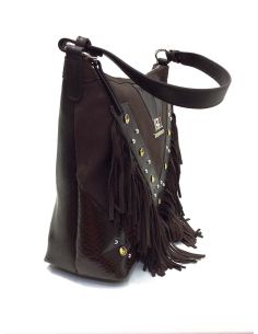 Bolso Hobo Bandolera Victorio & Lucchino Olmo Marrón 2