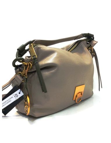 Bolso Bandolera Caramelo Popea Taupe | Piel Sintética