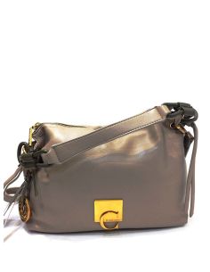 Bolso Bandolera Caramelo Popea Taupe | Piel Sintética