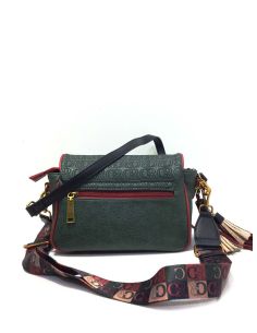 Bolso Bandolera Caramelo Preciosa Verde y Rojo 2