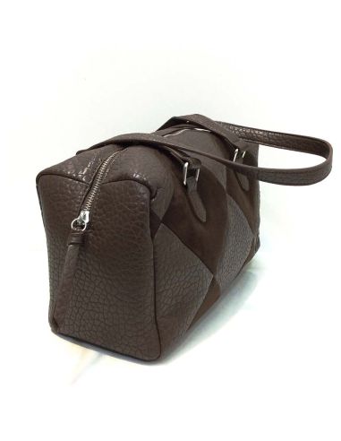 Bolso Bowling Mujer Caminatta Aries | Marrón y Negro