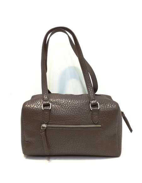 Bolso Bowling Mujer Caminatta Aries | Marrón y Negro