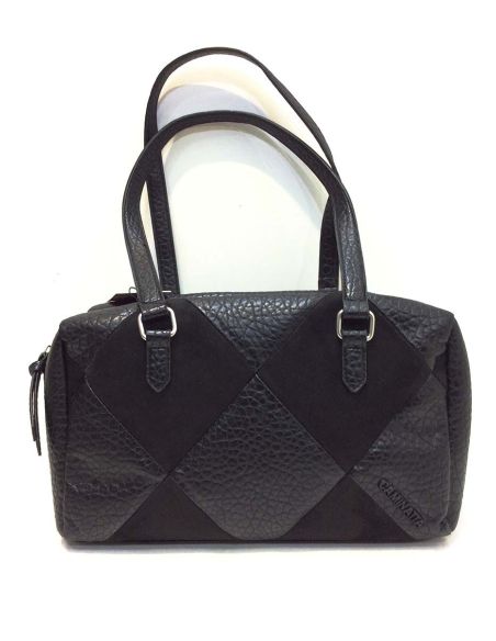 Bolso Bowling Mujer Caminatta Aries | Marrón y Negro