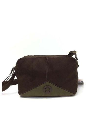 Bolso Bandolera Mujer Caminatta Tauro Bicolor | Piel Vuelta