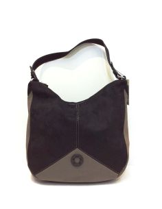 Bolso Hobo Mujer Caminatta Tauro Bicolor | Bandolera