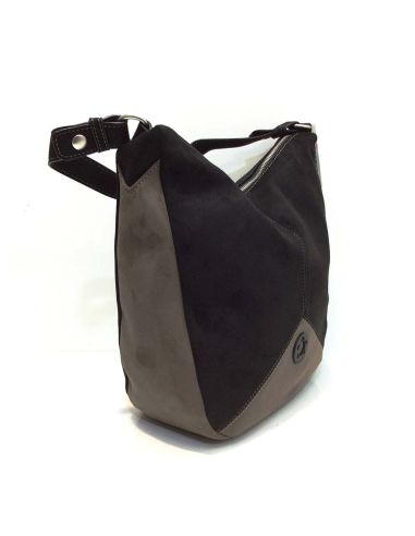 Bolso Hobo Mujer Caminatta Tauro Bicolor | Bandolera