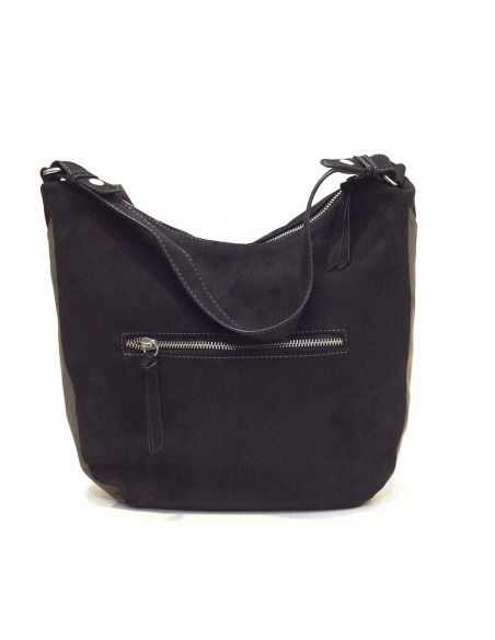 Bolso Hobo Mujer Caminatta Tauro Bicolor | Bandolera