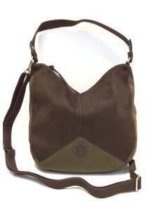Bolso Hobo Mujer Caminatta Tauro Bicolor | Bandolera 2