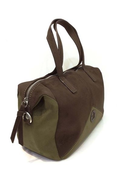 Bolso Bowling transformable a bandolera Mujer Caminatta Tauro Bicolor