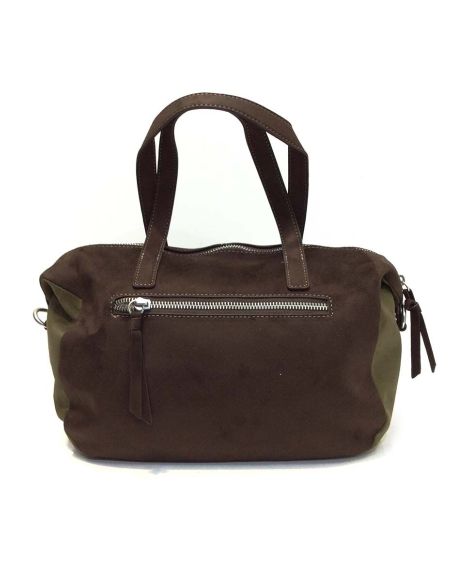 Bolso Bowling transformable a bandolera Mujer Caminatta Tauro Bicolor
