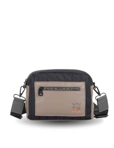 Bolso Bandolera Ventis en Negro con Taupe