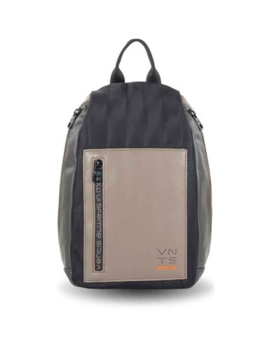 Mochila Antirrobo Ventis en Negro con Taupe