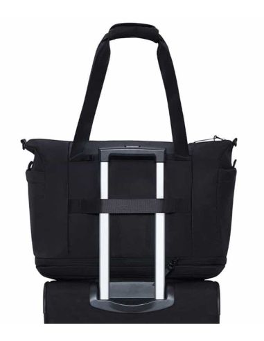 Bolsa de Viaje American Tourister Minima Negra Expandible