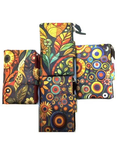 Cartera mujer piel artesanal con RFID | Belmonte Piel