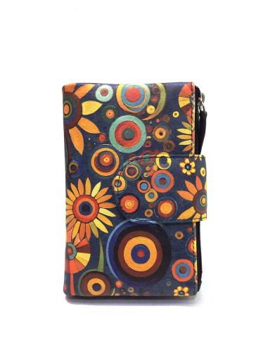 Cartera mujer piel artesanal con RFID | Belmonte Piel