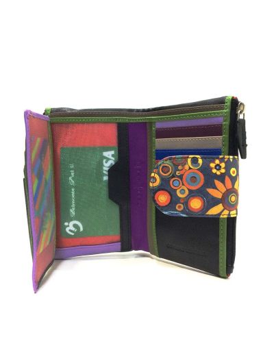 Cartera mujer piel artesanal con RFID | Belmonte Piel