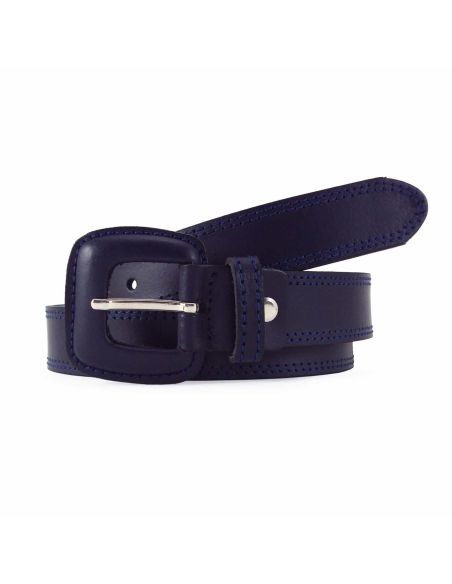Cinturón mujer fino 3 cm piel hecho en España | C&L