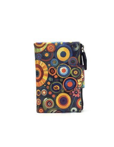 Cartera pequeña mujer piel artesanal con RFID | C&L