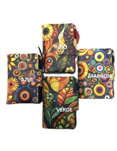 Cartera pequeña mujer piel artesanal con RFID | C&L