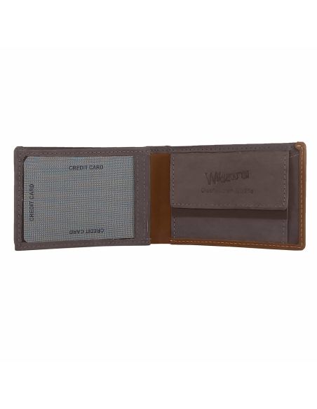Billetero americano hombre piel juvenil con RFID | Wilzone