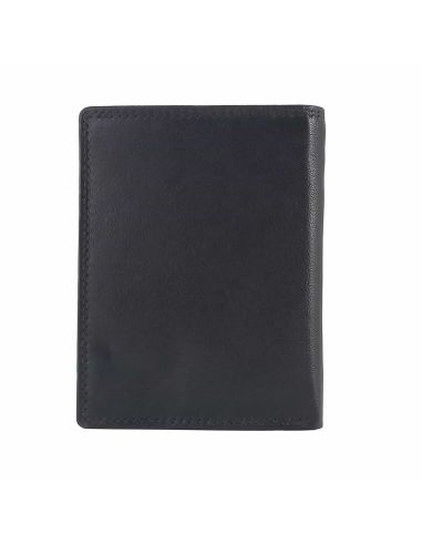 Cartera hombre Piel negra ACQ Aura