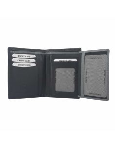 Cartera hombre Piel negra ACQ Aura 2
