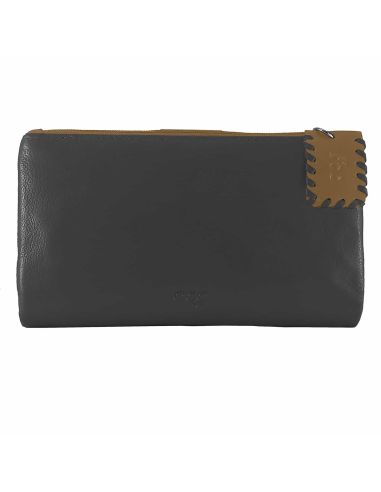 Billetera mujer grande piel ACQ Garden