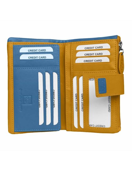 Cartera mujer piel grande de ACQ Oasis