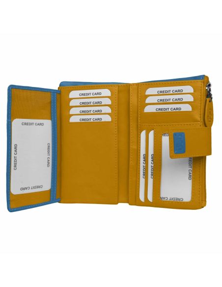 Cartera mujer piel grande de ACQ Oasis