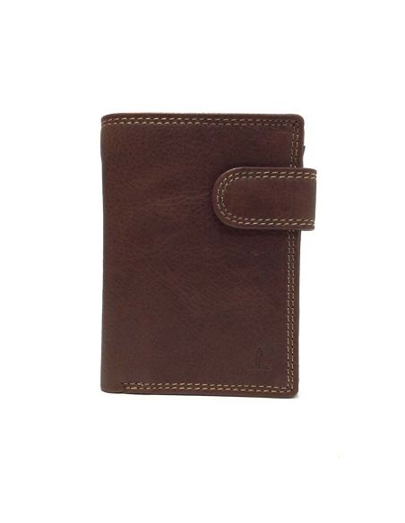 Cartera con monedero exterior hombre piel Cuero JL Natur