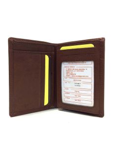 Billetero hombre piel Cuero JL Natur 2
