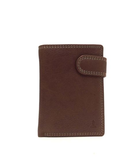 Cartera con monedero hombre piel Cuero JL Natur