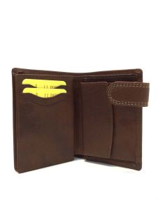 Cartera con monedero hombre piel Cuero JL Natur 2