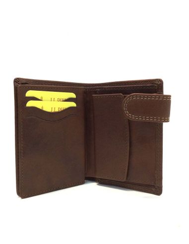 Cartera con monedero hombre piel Cuero JL Natur