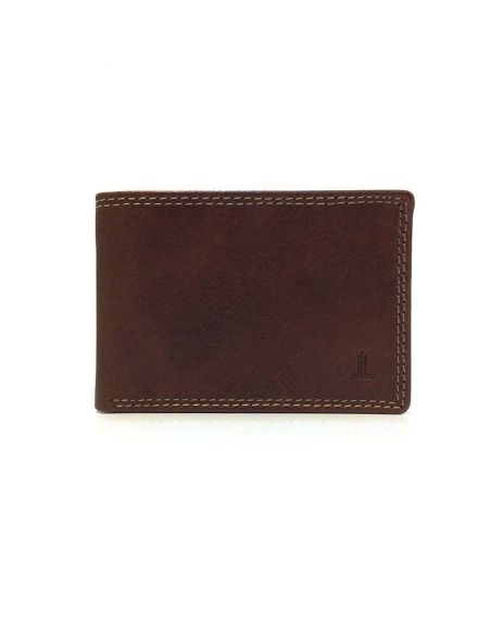Americana con monedero hombre piel Cuero JL Natur