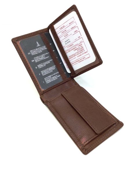Americana con monedero hombre piel Cuero JL Natur