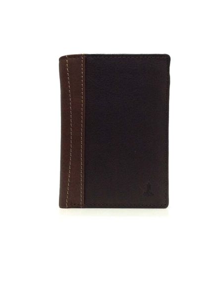 Billetera hombre piel Marron JL Sand