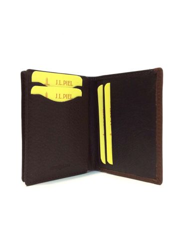 Cartera hombre piel Marron JL Sand