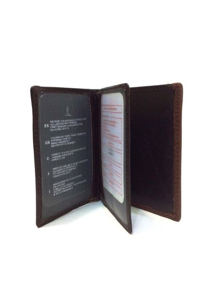 Cartera hombre piel Marron JL Sand