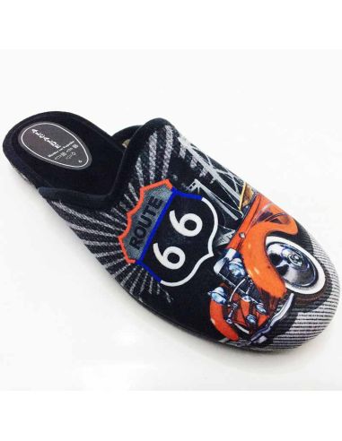 Zapatillas abiertas para hombre Route66 coche