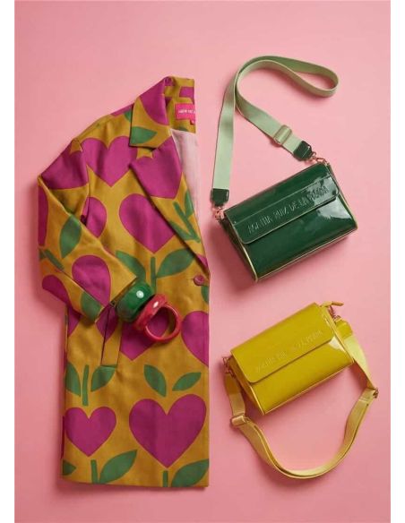 Bandolera de Charol con Tapa Agatha Ruiz de la Prada