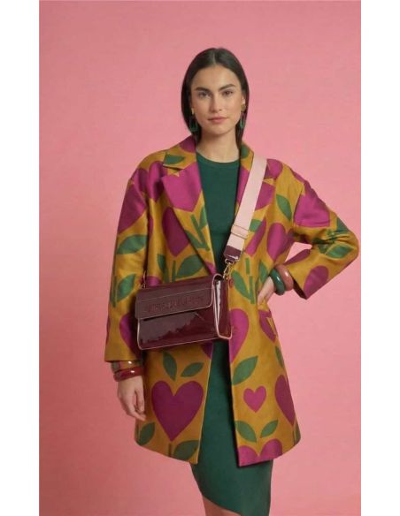 Bandolera de Charol con Tapa Agatha Ruiz de la Prada